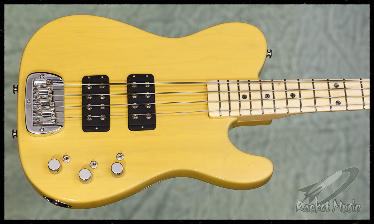 G&L ASAT Bass Butterscotch Blonde MP