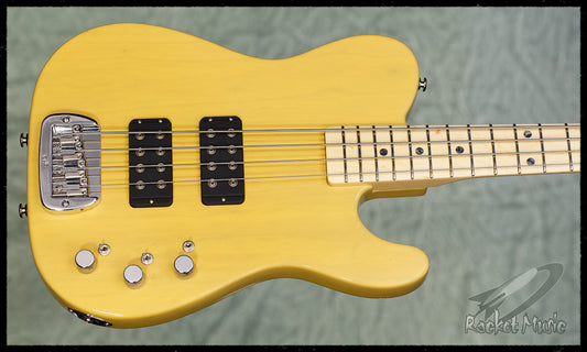 G&L ASAT Bass Butterscotch Blonde MP