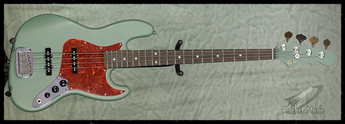 G&L JB Matcha Green Frost Ebony