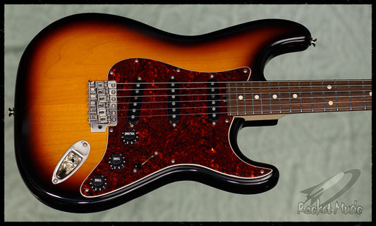 Tuttle Custom Classic S 3-Tone Sunburst Indian Rosewood