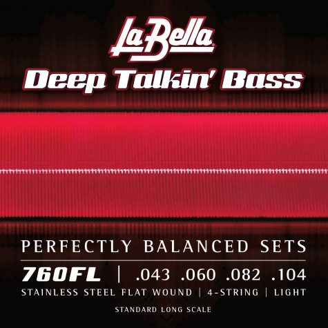 La Bella 760FL Deep Talkin' Bass Flats - Light .043-.104