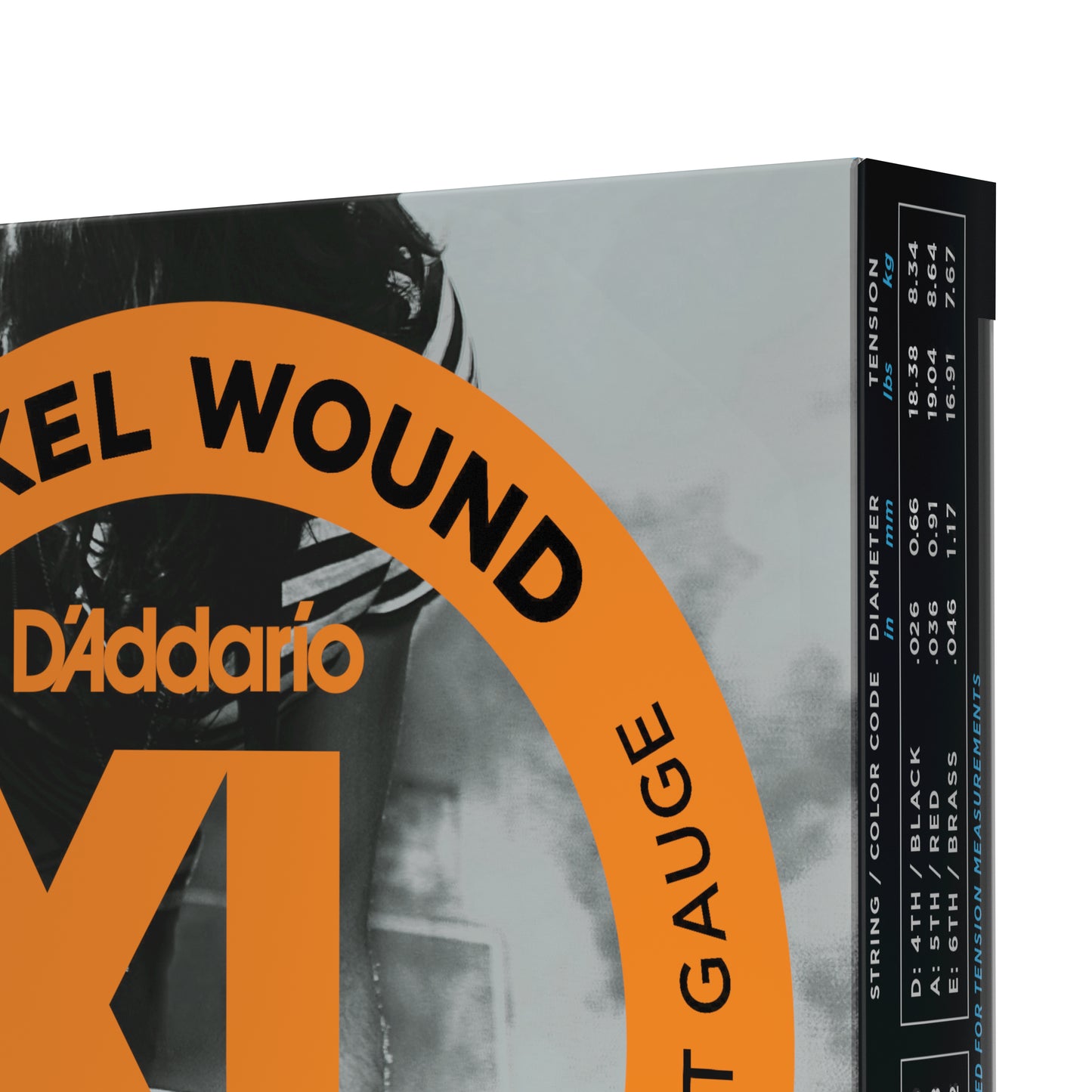 D'Addario EXL110-3D Nickel Wound Electric Guitar Strings, Regular Light, 10-46, 3 Sets