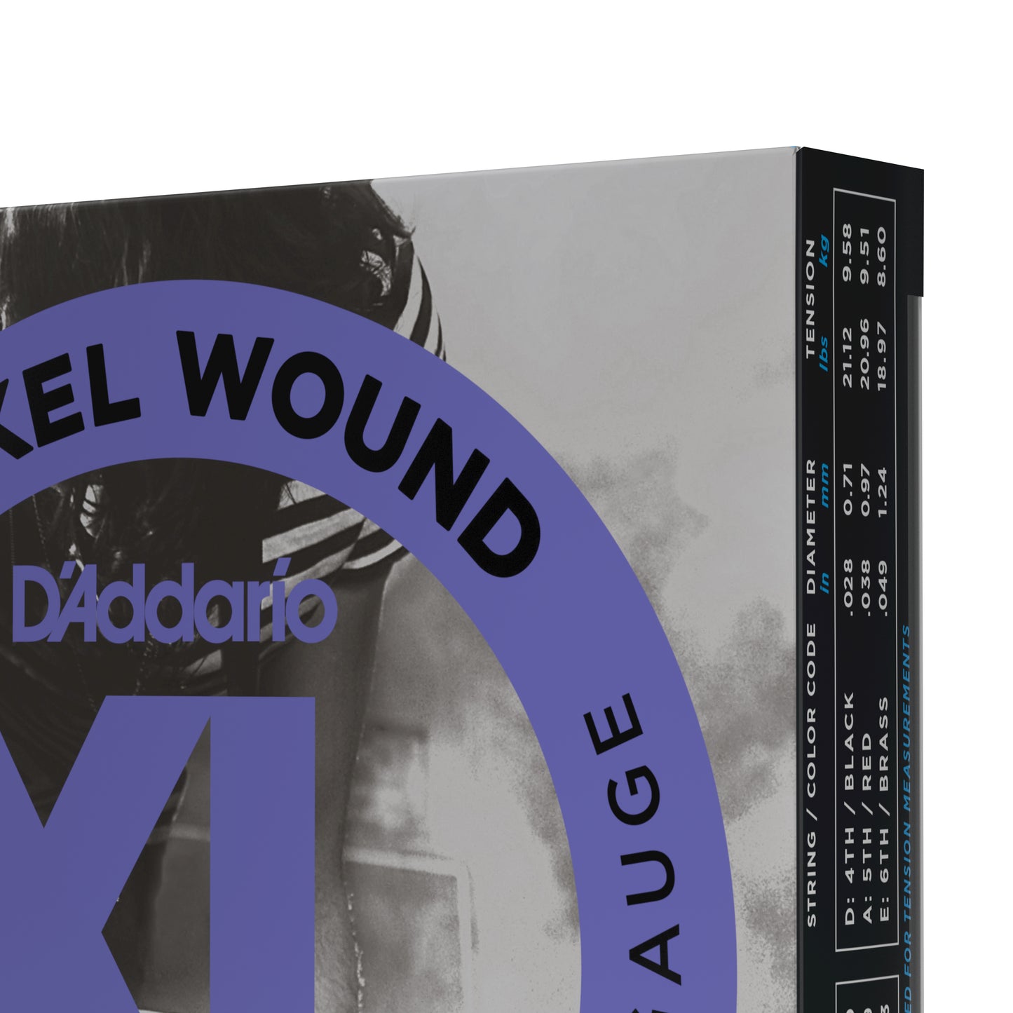 D'Addario EXL115-3D Nickel Wound Electric Guitar Strings, 3 Sets, Medium/Blues-Jazz Rock, 11-49, 3 Sets