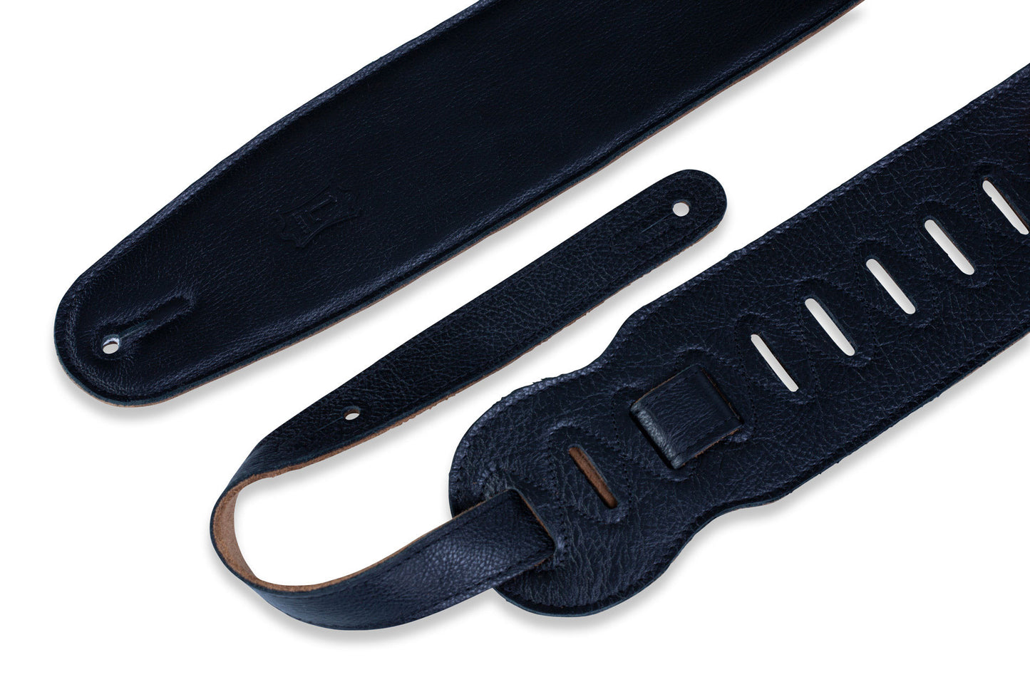 Levy's M4GF-BLK 3.5" Garment Leather Strap, Black