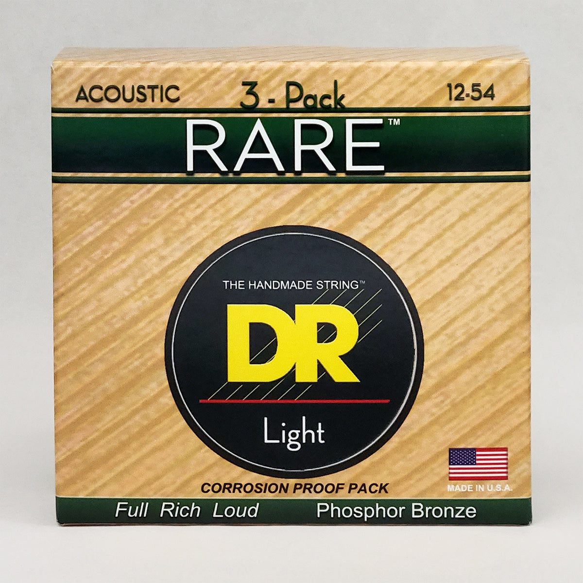 Dr Rmp DR RMP-12-3PK Light Acoustic Guitar Strings, 3 Sets – RocketMusic