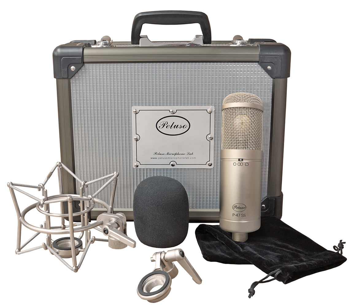Peluso P-47 SS Large Diaphragm Condenser Solid State Microphone