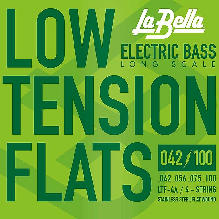 La Bella LTF-4A Low Tension Flats, 4-String Set