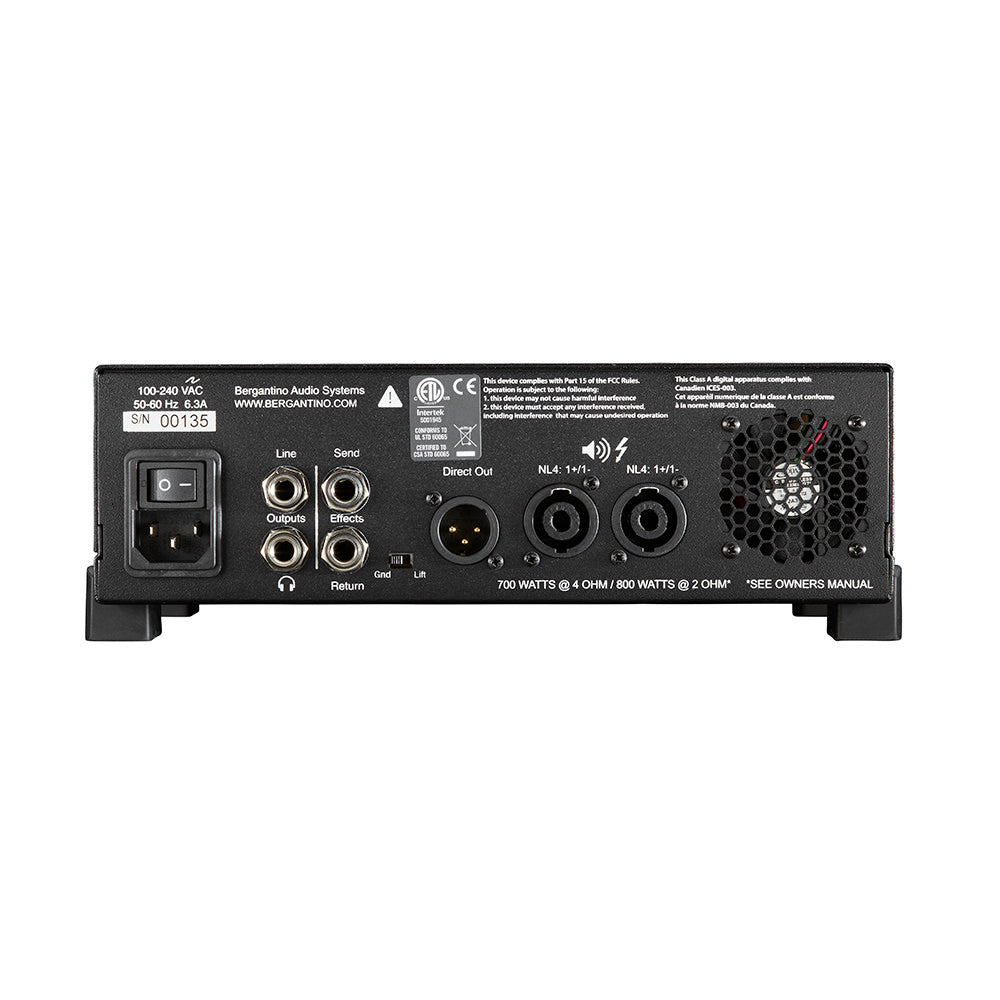 Bergantino Forte D Bass Amplifier