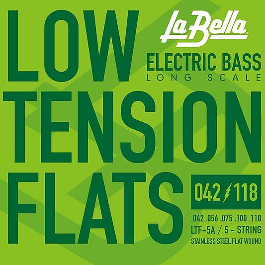La Bella LTF-5A Low Tension Flats, 5-String Set
