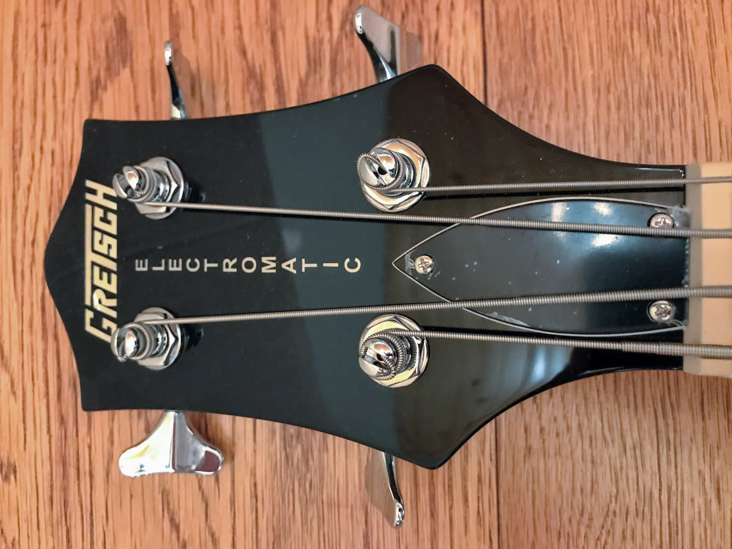 Electric Bass (Gretsch EM) Long Scale Bass, Black