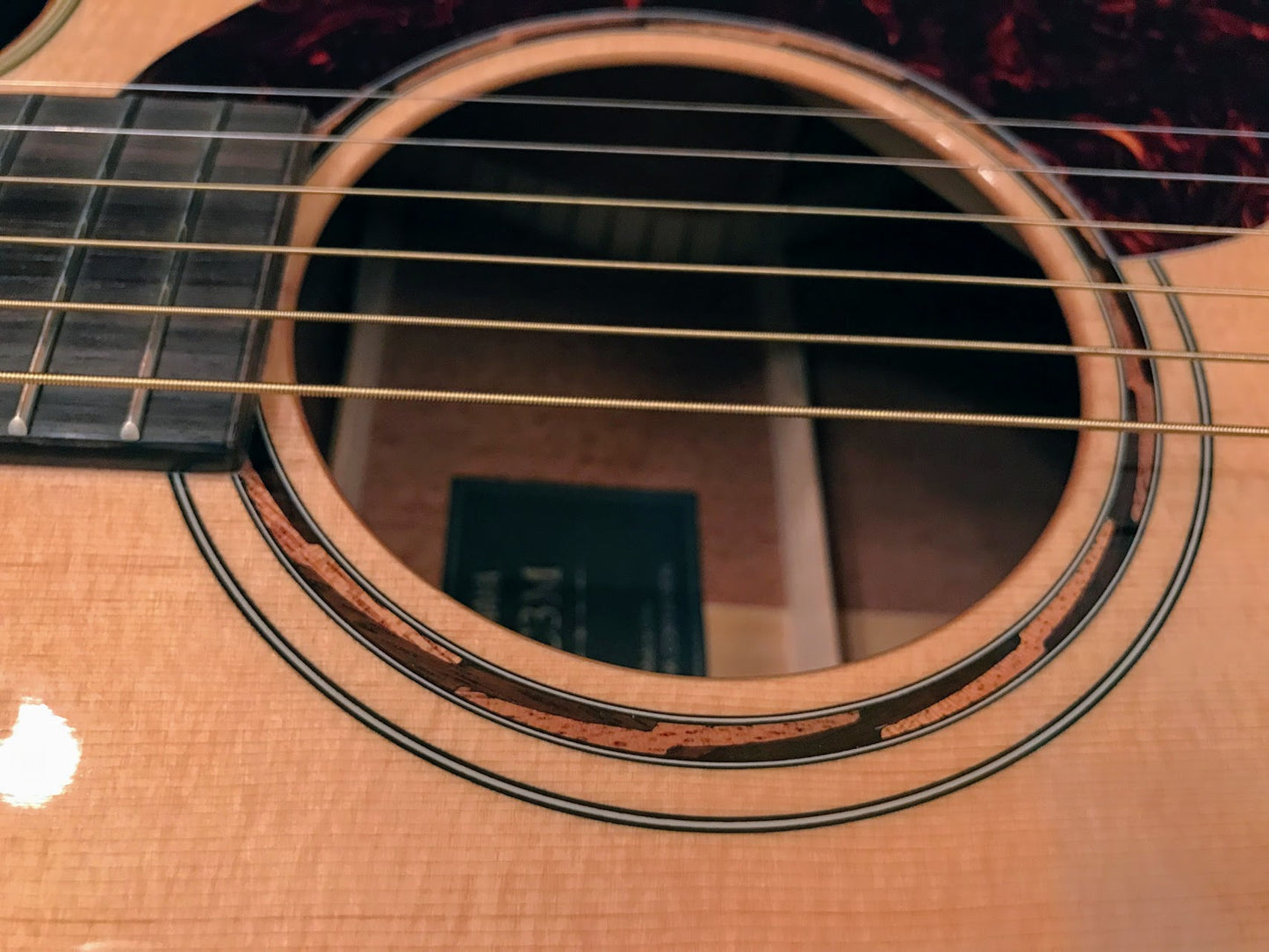 Yamaha AC3M Acoustic Cutaway SRT2 system with case