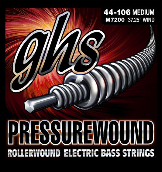 GHS Pressurewound M7200, 4-String 44-106