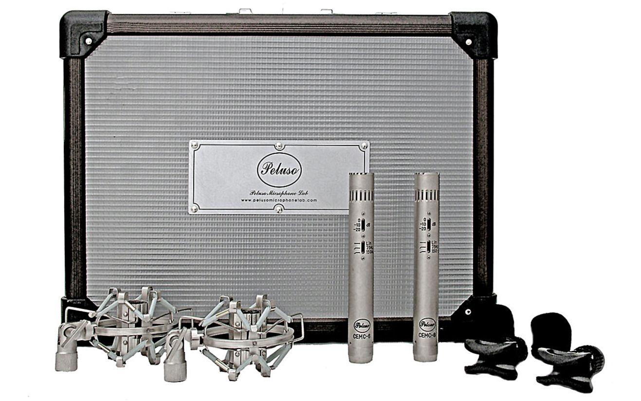 Peluso Stereo Kit CEMC6 Solid State Small Diaphragm Condenser Microphone Pair