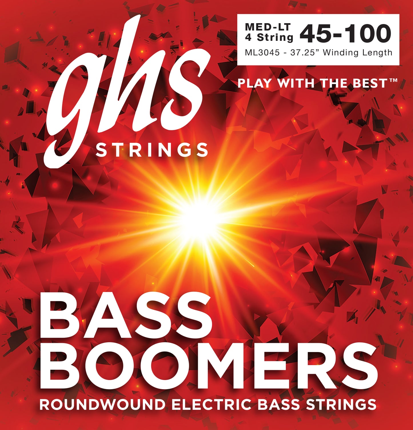 GHS Bass Boomers ML3045, 4-String 45-100